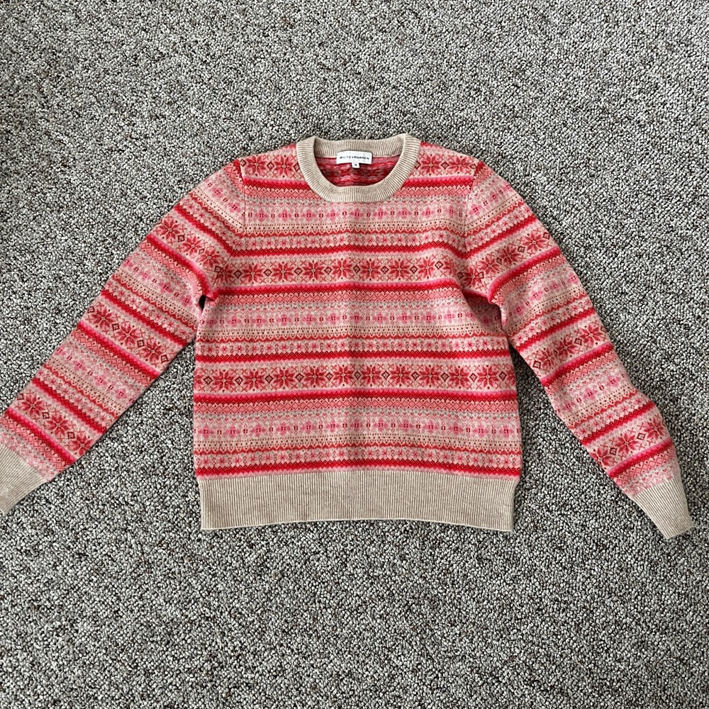 White + Warren cashmere sweater